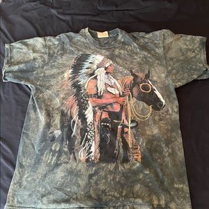 Native American Vintage Graphic Tee